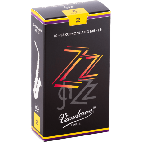 Boite de 10 anches saxophone alto Vandoren ZZ force 2
