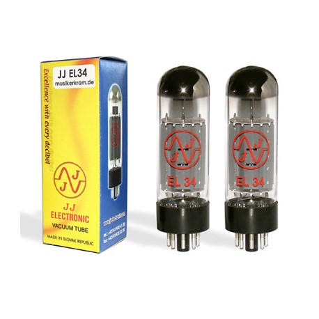 Lampes JJ electronic EL34 DUET appairées