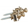 Paire de strap lock Fire & Stone type Schaller nickel