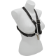 Harnais saxophone pour Femme crochet métal à pompe