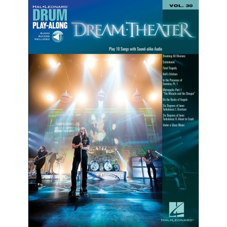 Drum play along Dream Theater avec téléchargement audio