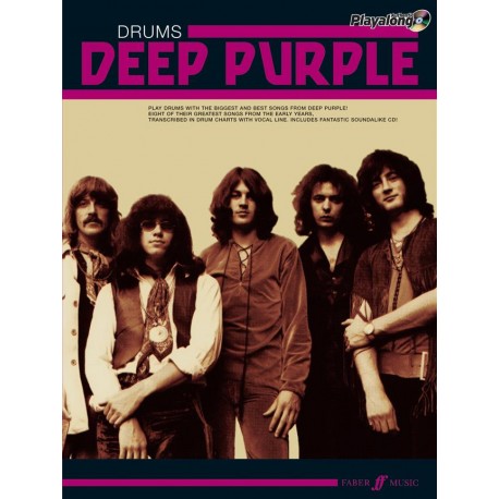 Drum play along Deep Purple avec CD