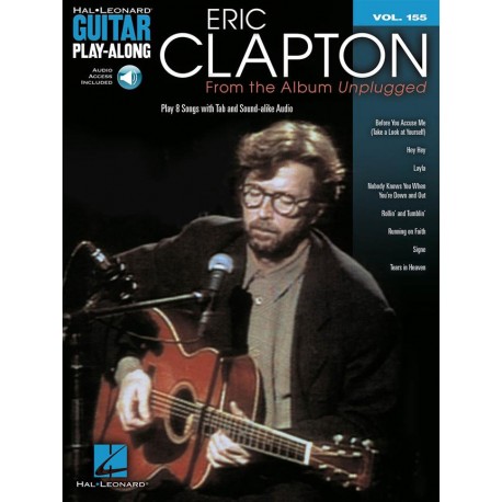 Guitar Play along Eric Clapton unpluged vol 155