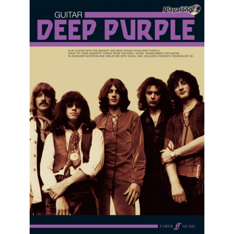 Authentic guitar play along Deep Purple