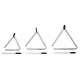 Triangle 6 pouces Club Salsa avec batte