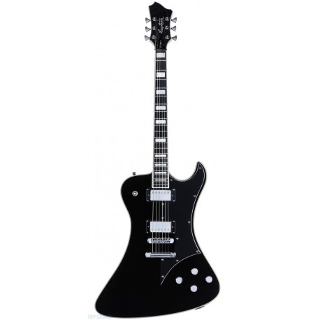 Guitare électrique Hagstrom Fantomen Custom noire