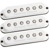 Kit micros simples Seymour Duncan Custom SSL-5 capots blancs