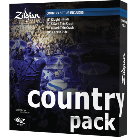 Pack cymbales Zildjian K Country