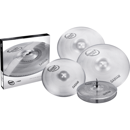 Pack cymbales Sabian Quiet tone 14 16 18 20 pouces
