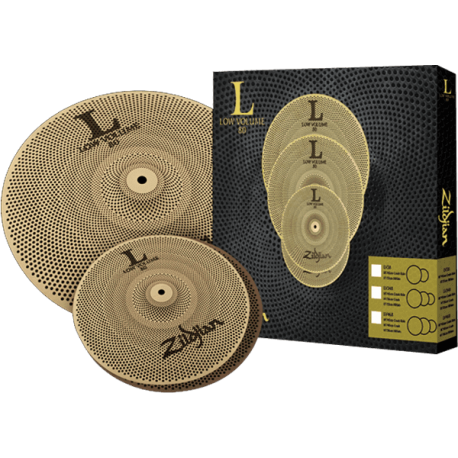 Pack cymbales silencieuses Zildjian LV38