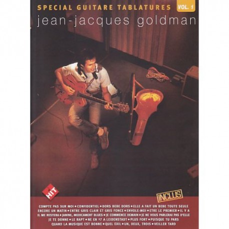 Jean Jacques Goldman spécial guitare tablature