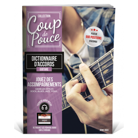 Dictionnaire accord guitare Coup de Pouce