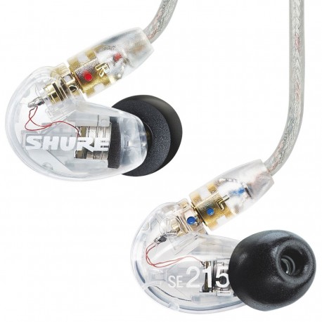 Ecouteurs Shure Se215 CL transparents