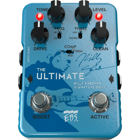 Pédale basse EBS Billie Sheenhan Overdrive Ultimate