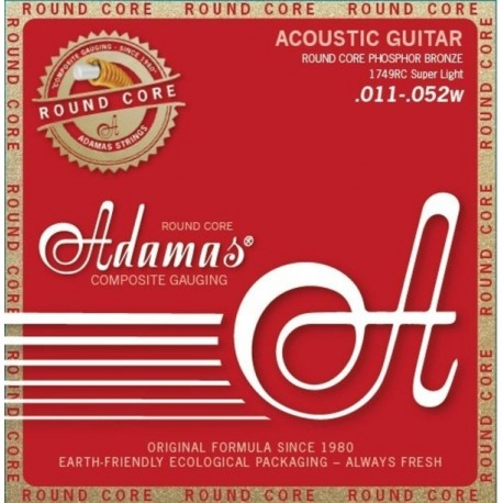 Cordes acoustique Adamas Round Core 11-52 1749C