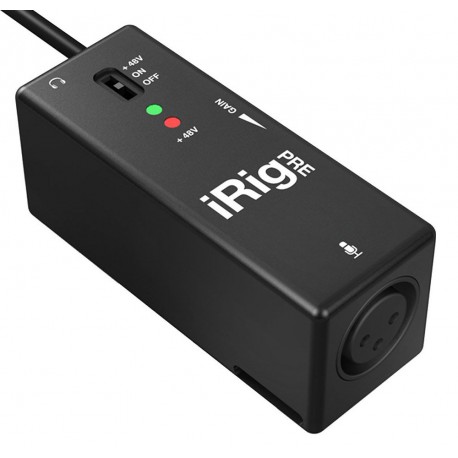 Interface Ik Multimedia Irig-PRE pour micro