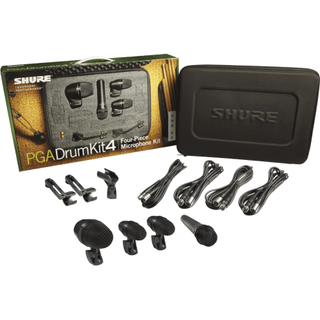Set de micros de batterie Shure PGA Drum kit 4