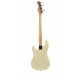 Basse électrique Precision Prodipe PB80 RA Vintage White