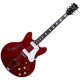 Guitare hollow body Vox Bobcat V90 Cheery Red