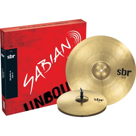 Pack cymbales Sabian SBR 14'' 18''