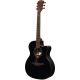 Guitare folk Lag Tramontane T118 ACE auditorium gloss Black
