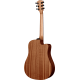 Guitare électro gaucher Lag Tramontane TL70DCE