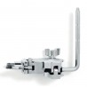 Bras de tom en L tige 10.5mm avec clamp intégré