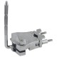 Bras de tom en L tige 10.5mm avec clamp intégré