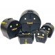 Pack d'étuis de batterie Hardcase Rock Fusion 22 pouces