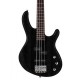 Basse électrique Cort Action bass ACT4PJ-OPB noire
