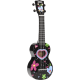 Ukulélé Mahalo Soprano MA1 Art - cœurs et fleurs