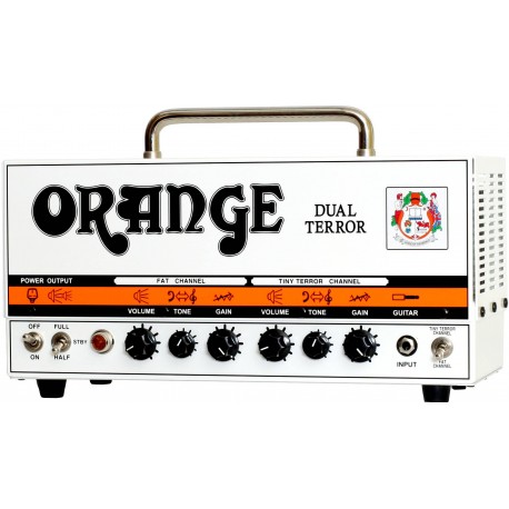 Tête d'ampli guitare à lampes Orange Dual Terror