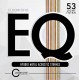Cordes de guitare folk Cleartone EQ Hybrid 12-53