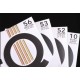 Cordes de guitare folk Cleartone EQ Hybrid 12-53