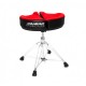 Siège batteur Ahead Spinal Glide moto rouge quadripode