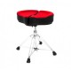 Siège batteur Ahead Spinal Glide moto rouge quadripode