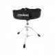 Siège batteur Ahead Spinal Glide moto noir pailleté tripode