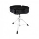 Siège batteur Ahead Spinal Glide moto noir pailleté tripode