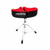 Siège batteur Ahead Spinal Glide moto rouge tripode