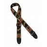 Sangle Fender Monogrammed black-yellow-brown