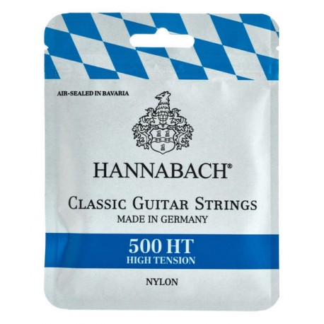 Cordes de guitare classique Hannabach 500 HT tirant fort
