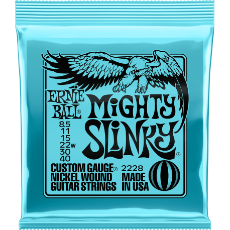 Cordes électrique Ernie Ball 2228 Mighty slinky 8.5-40