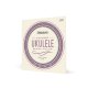Cordes de Ukulélé D'addario EJ53C nylon noir