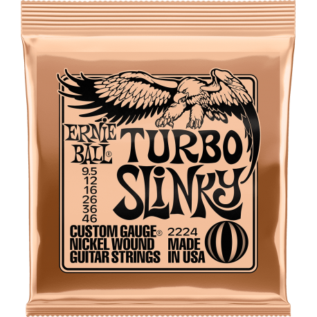 Cordes électrique Ernie Ball 2224 Turbo slinky 9.5-46