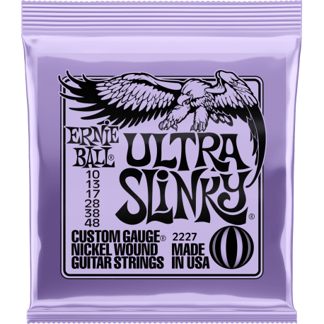 Cordes électrique Ernie Ball 2227 Ultra slinky 10-48