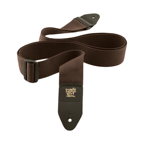 Sangle Ernie Ball Polypropylène marron