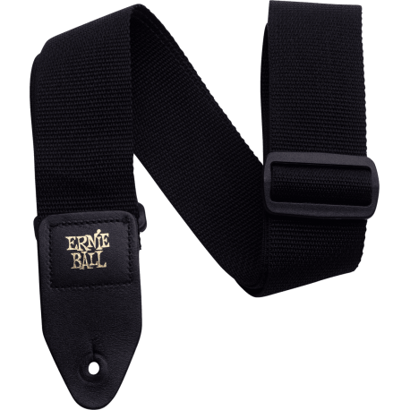 Sangle Ernie Ball Polypropylène noire