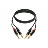 Cable couplé jack pour clavier Klotz MiniLink 6 metres