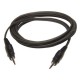 Cable mini jack stéréo 3m Hilec