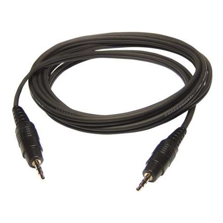 Cable mini jack stéréo 3m Hilec